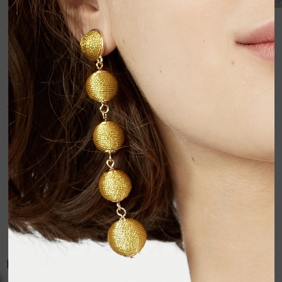 BaubleBar Jewelry - Baublebar Eva Woven Weapped Ball Drop Earrings